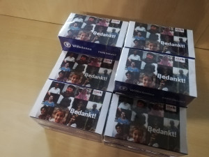 Wilhelmina pepermunt: met bedrijfslogo; Prijs per 3 doosjes