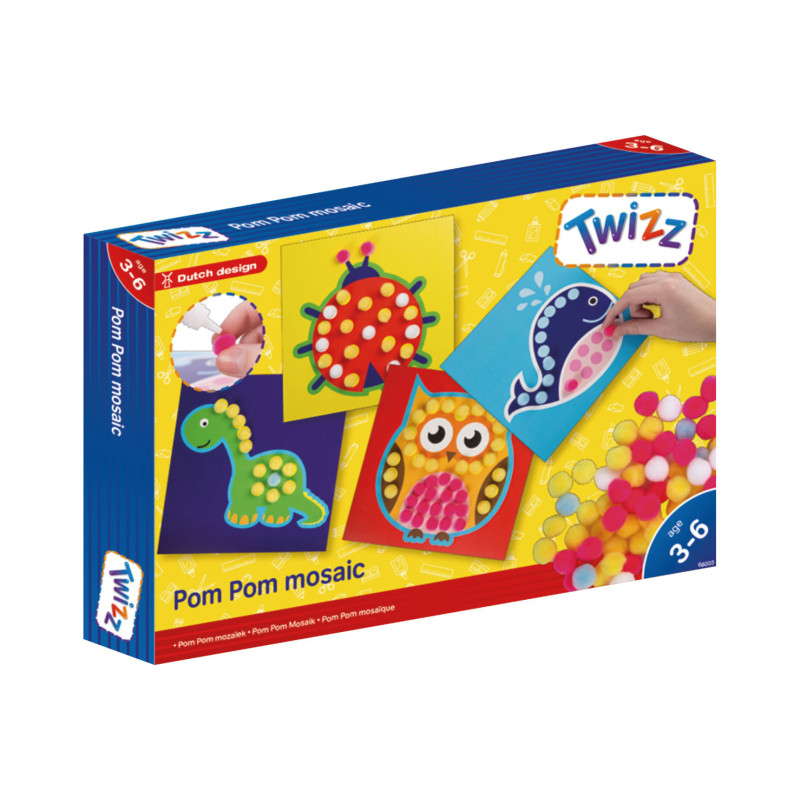  Twizz Pom Pom Mozaiek