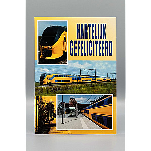 Wenskaarten Gefeliciteerd (jongen); 5 verschillende kaarten