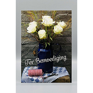 Wenskaarten Sterkte/Ter Bemoediging (mix M/V); 5 verschillende kaarten
