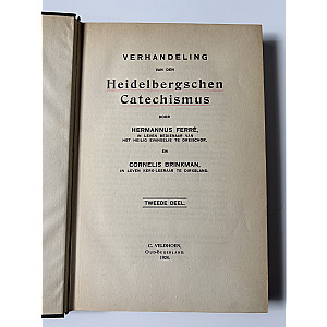 Heidelbergse Catechismus deel 2; Hermannus Ferré