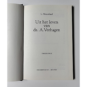 Uit het leven van Ds. A. Verhagen