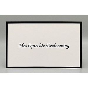 Condoleancekaartjes (set van 6) 
