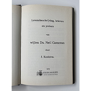Verdediger van de Waarheid; ds Neil Cameron