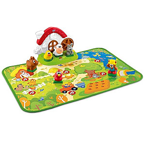 Chicco boerderijdieren speelmat (2 talig !), een prachtig cadeau voor jongens en meisjes vanaf 1 jaar.