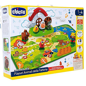Chicco boerderijdieren speelmat (2 talig !), een prachtig cadeau voor jongens en meisjes vanaf 1 jaar.
