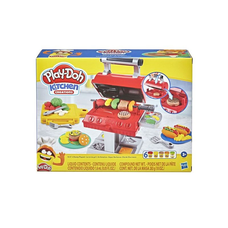 Play-Doh Super Grill Barbecue, voor uren speelplezier!