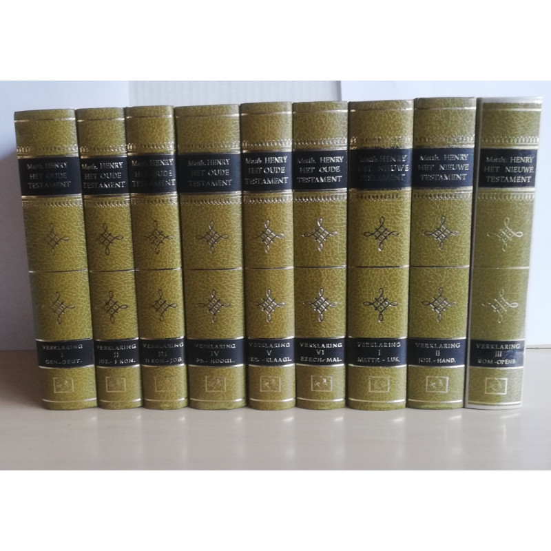 Bijbelverklaring Matthew Henry  (compleet)