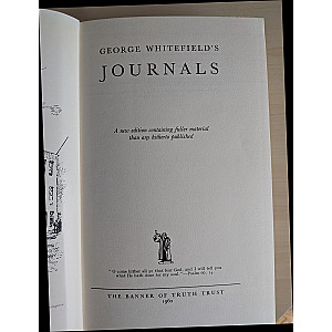 George Whitefield's Journals (Engels)